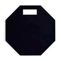 HUN PR12 Octagon Пэд тренировочный 12", восьмиугольный, чёрный