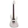 SCHECTER C-6 DELUXE SWHT Электрогитара, Stratocaster, цвет матовый белый