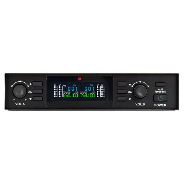 AXELVOX DX800FK Радиосистема, 2 ручных микрофона, UHF 650-758 MHz