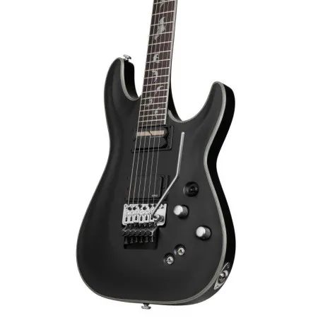 SCHECTER DAMIEN PLATINUM-6 FR S SBK Электрогитара, 6 струн, матовая чёрная