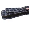 FORCE DLX-A (1361) Чехол для акустической гитары 41", утеплённый, рисунок СИНЯЯ КЛЕТКА