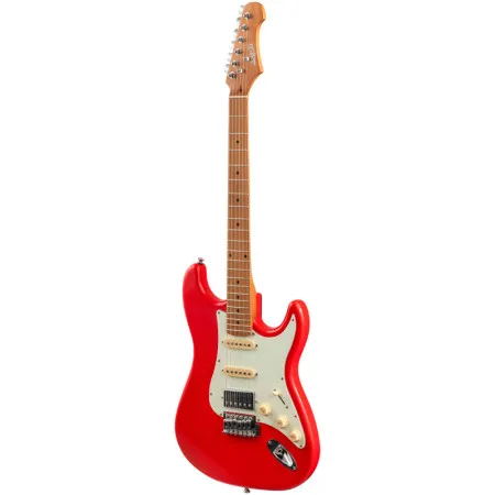 JET JS-250 RD Электрогитара, Stratocaster, 6 струн, цвет красный 