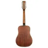 Martinez FAW-802-12 Гитара акустическая 41",12 струн, Dreadnought, цвет натуральный