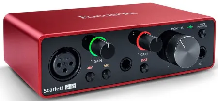 FOCUSRITE Scarlett Solo Studio 3rd Gen