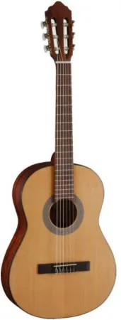 Cort AC7 NS W_BAG классическая гитара с чехлом, размер 3/4