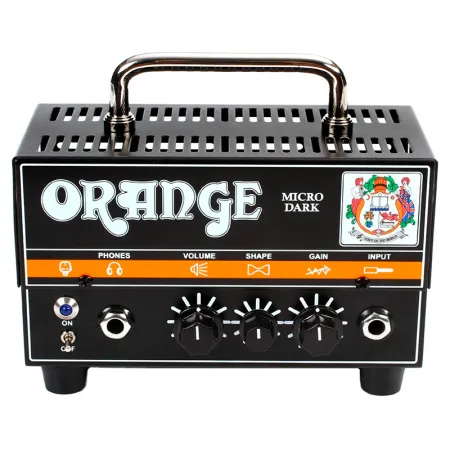 ORANGE MD Micro Dark Усилитель гитарный гибридный, мини-голова