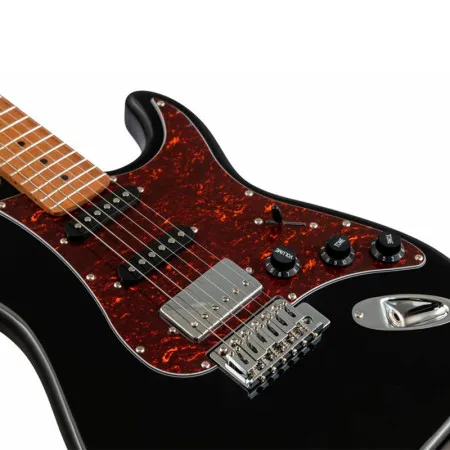 JET JS-250 BK Электрогитара, Stratocaster, 6 струн, цвет черный