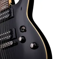 SCHECTER OMEN-6 BLK Электрогитара, 6 струн, цвет Gloss Black