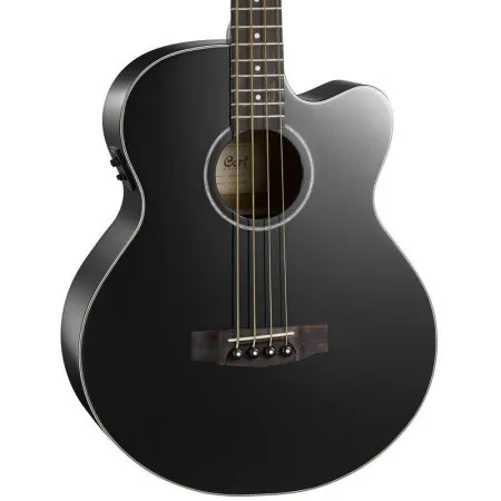 Cort AB850F BK W_BAG Электроакустическая бас-гитара с чехлом, цвет чёрный