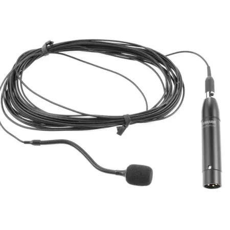 SHURE MX202B/C Микрофон подвесной, высокочувствительный, конденсаторный, кардиоидный, чёрный