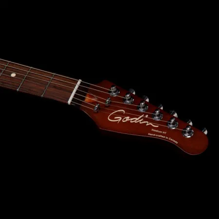 Godin Stadium HT Trans White RN Электогитара Telecaster, 6 струн, SS, цвет белый прозрачный