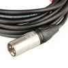 FORCE FMC-05/4,5 Шнур микрофонный XLR (F) ⇔ XLR (M), 4.5 метра, черный