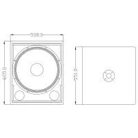 FDB Audio FT118BII Сабвуфер пассивный, 35Гц - 200 Гц, 400 Вт (RMS), 8 ohms