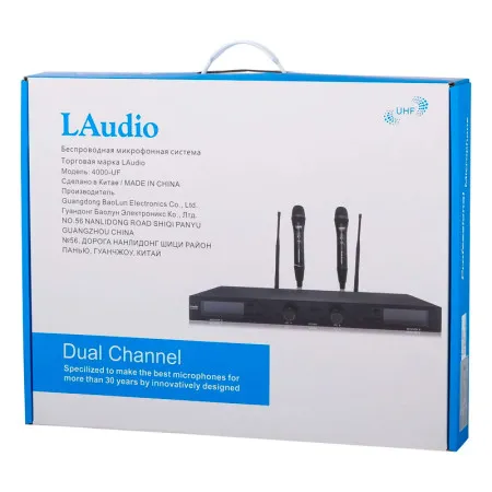 LAudio 4000-UF Радиосистема вокальная, 2 ручных микрофона