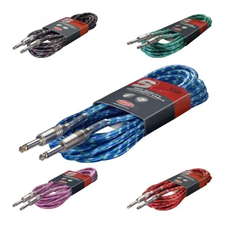 Шнур инструментальный STAGG SGC6VT BL