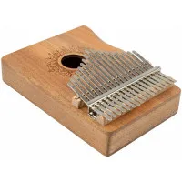 BEE EK06 Калимба 17 язычков, красное дерево, гравировка ЛАВАНДА, аксессуары в комплекте