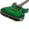 SCHECTER C-1 PLATINUM SGB Электрогитара, 6 струн, цвет зеленый