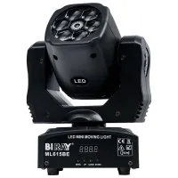 BI RAY ML615BE Вращающаяся световая "голова" LED 90 Вт (white) + лазер 50 мВт (green) BI RAY ML615BE Вращающаяся световая "голова" LED 90 Вт (white) + лазер 50 мВт (green)