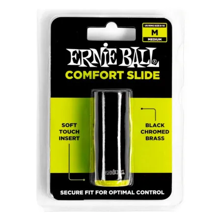 Ernie Ball 4288 Слайд для гитары Comfort Medium, латунь