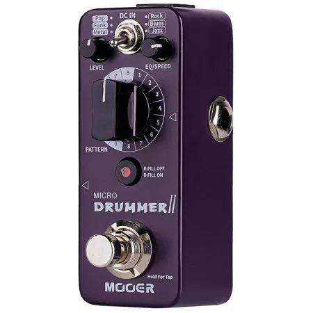 Mooer Micro Drummer II Драм-машина компактная, с метрономом