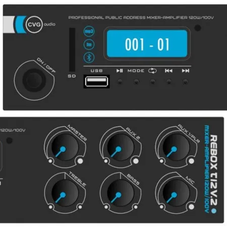 CVGaudio ReBox T4 V.2 - Микшер-усилитель трансляционный