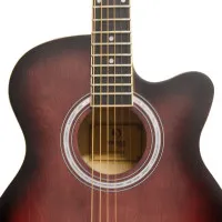 Solista SO-4040 RDS Гитара акустическая 40" Folk, цвет красный берст, матовый