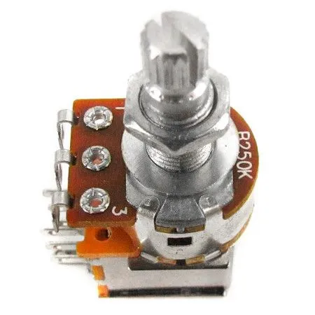 Musiclily M068-2 Комплект из 2-х потенциометров B250K, линейная характеристика, Push/Pull