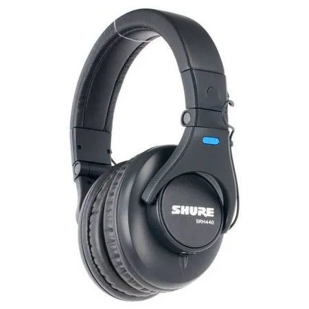 SHURE SRH440 Наушники мониторные, закрытого типа,чёрные