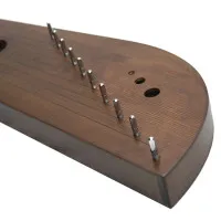 Гусли Сибири GS-GFKS10M-BAG Гусли крыловидные 10 струн (стальная скоба), с чехлом, красное дерево