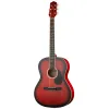 Naranda CAG240RDS Гитара акустическая, Folk 40", красный санбёрст