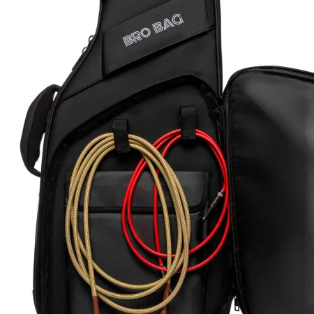BRO BAG PAG-02BK Чехол для акустической гитары, полужесткий, чёрный