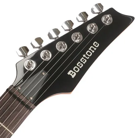 Bosstone SR-06 SL+Bag Гитара электрическая, 6 струн цвет серебряный
