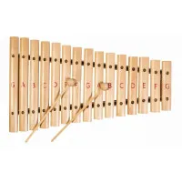 FLIGHT FX-15R ксилофон, 15 нот, 2 палочки