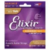 Elixir 11182 NanoWeb Комплект струн для 6-струнной акустической гитары, размер 13-53