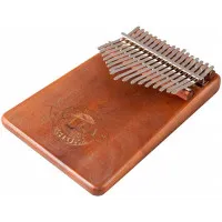 YUKA KA-17-VSH Калимба из массива клёна, 17 язычков, цвет вишня