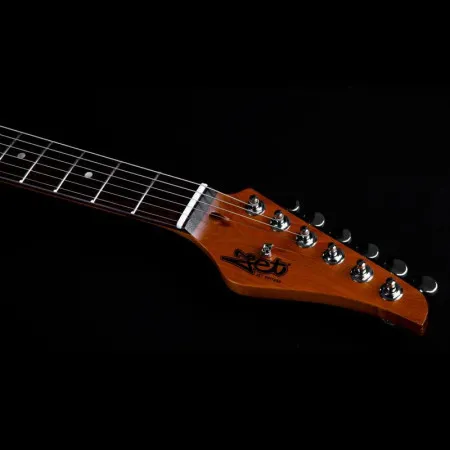 JET JS-450 QTBR Электрогитара, Stratocaster, цвет коричневый прозрачный