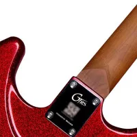 Mooer GTRS S800 Red Электрогитара со встроенным процессором, HSS, палисандр, красная