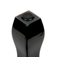 Rin HY-PJ014-GLOSS-BLACK Банкетка, черный/черный, кожзам