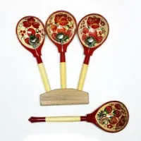 Ложки веерные Мастерская Сереброва (к1-лж-07)