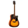 KEPMA D1C Sunburst Гитара акустическая Dreadnought, цвет санберст глянцевый