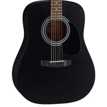 Cort AF510E BKS Гитара электроакустическая Concert, цвет чёрный матовый