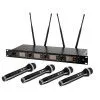 LAudio LS-Q6-4M Радиосистема UHF, 4 ручных микрофона