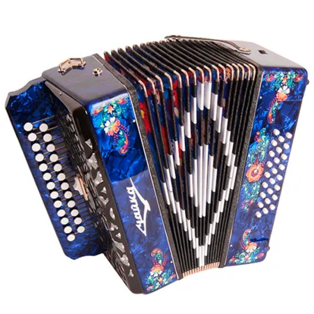 Шуйская гармонь S5XL Гармонь "Чайка-314" двухрядная 25х25-III-2