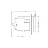 Разъем NEUTRIK NJ3FP6C