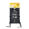 STAGG NPC030LR Шнур инструментальный Jack 1/4" <=> Jack 1/4", 0.30 метра, чёрный
