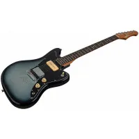 JET JJ-350 Baritone Moonburst Электрогитара баритон, Jaguar, 6 струн, HS, цвет лунное затмение