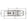 ROXTONE RX3F-BT Разъем XLR (female) кабельный, 3-PIN, чёрный