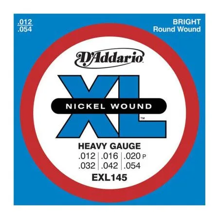 Набор струн для 6-струнной электрогитары D`ADDARIO EXL145