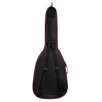 SOLO ЧГК-1/1R Чехол для классической гитары, неутеплённый, 2 ремня, с красной отделкой
