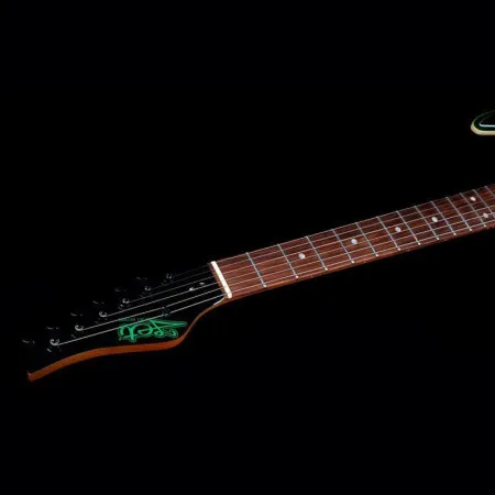 JET JS-450 TGR R Электрогитара, Stratocaster, цвет зеленый прозрачный